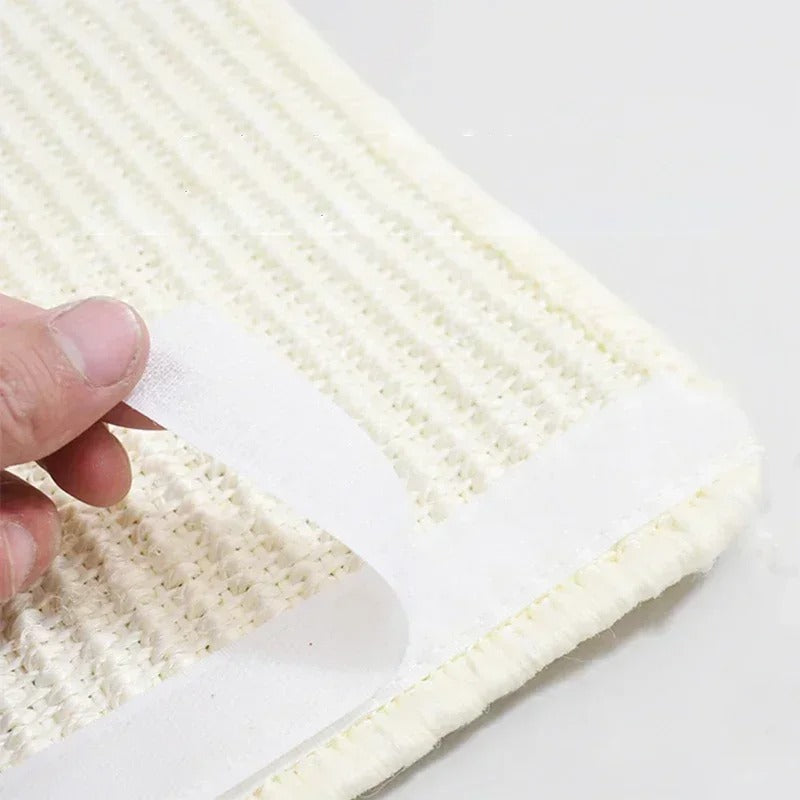 Natural Sisal Cat Scratching Mat - Durable Pet Scratcher Board & Post Pad