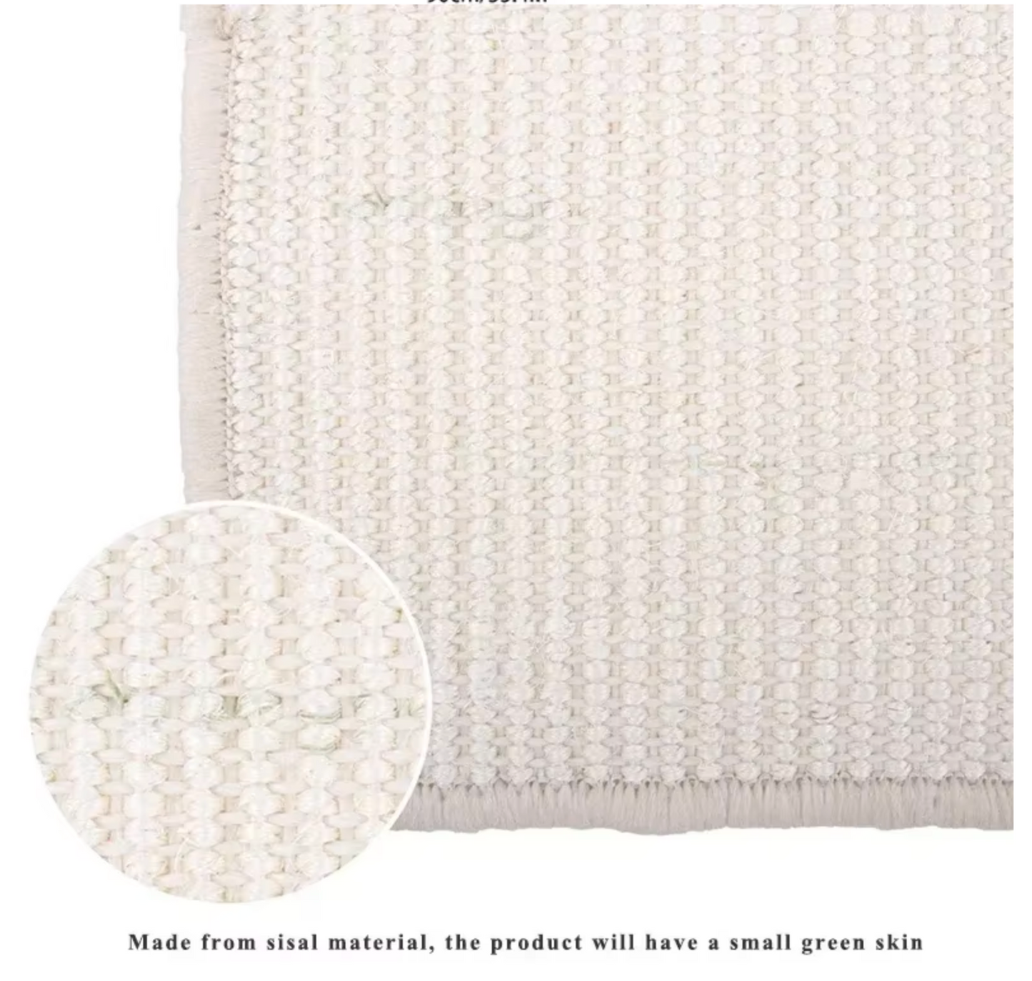 Natural Sisal Cat Scratching Mat - Durable Pet Scratcher Board & Post Pad