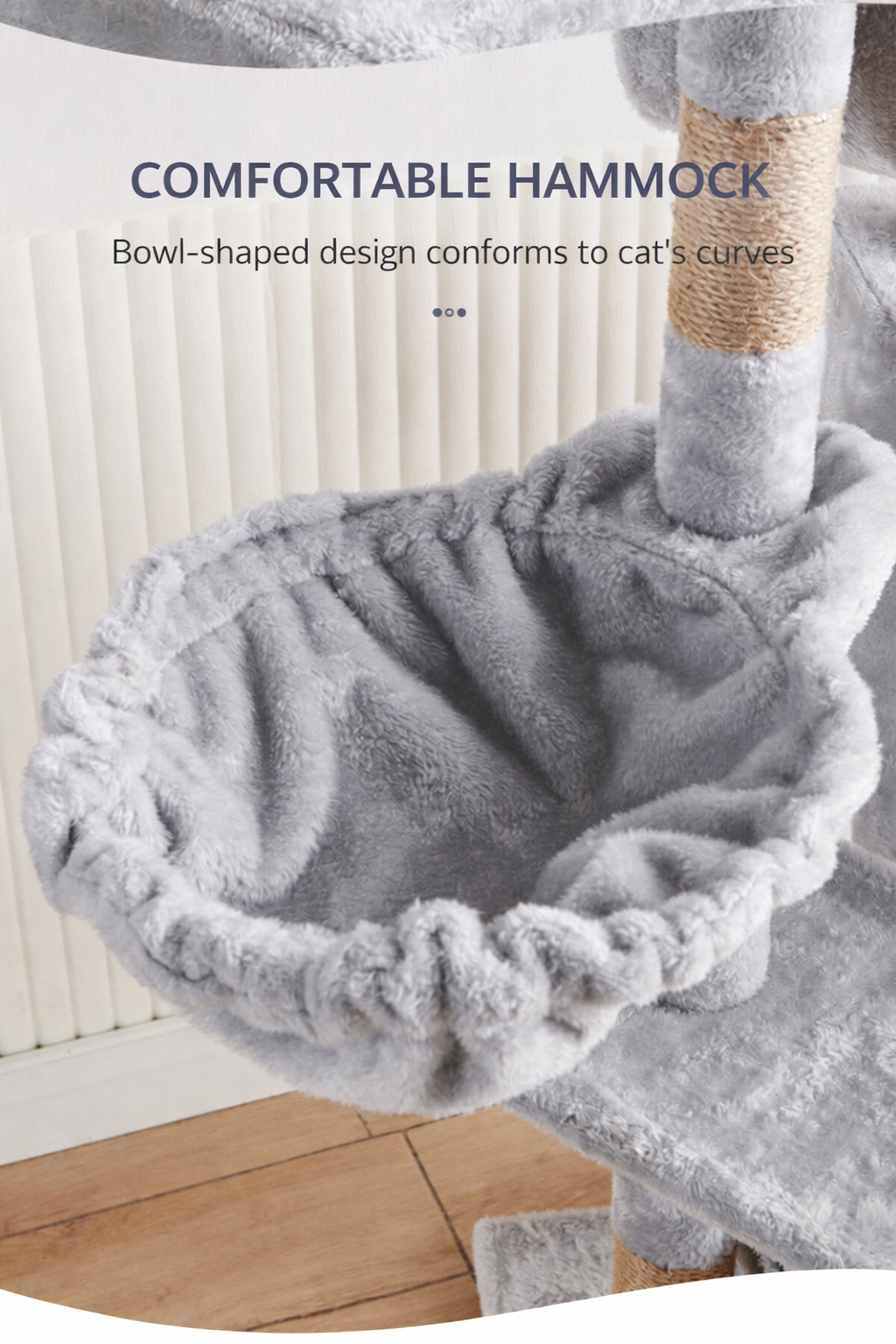 160cm Tall Multi-Level Cat Tree Tower with Cat Condo, Hammock & Scratching Posts