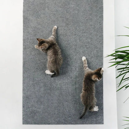 Self-Adhesive Cat Scratching Post – Trimmable Carpet Protector for Sofa, Walls & Furniture-1